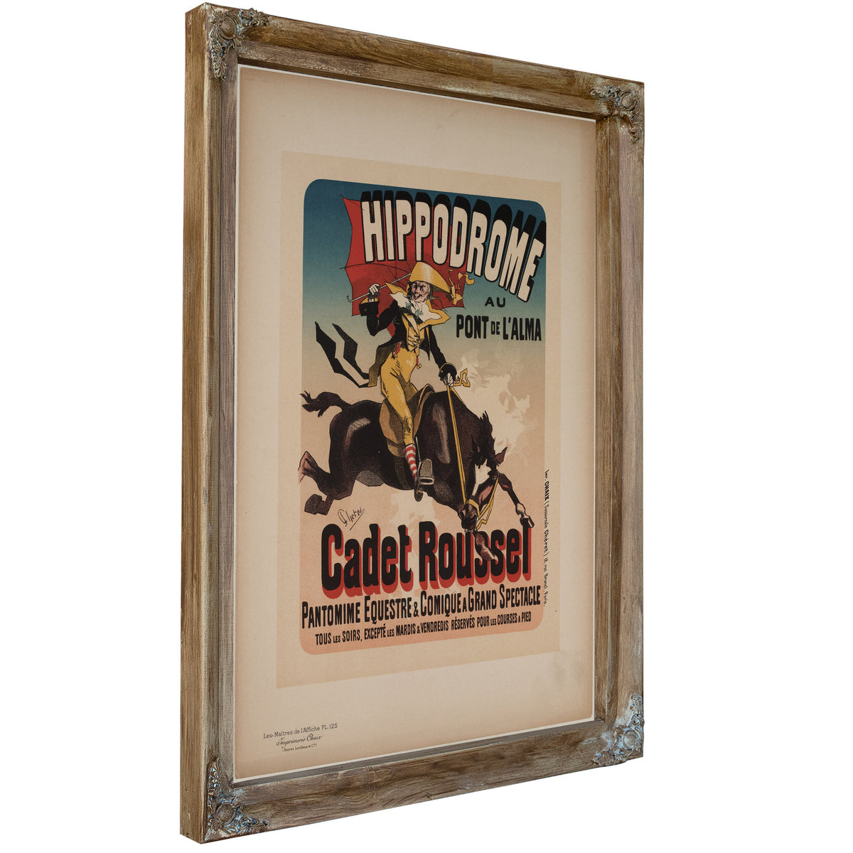 Hippodrome Au Pont de L Alma Cadet By Vintage Circus Posters