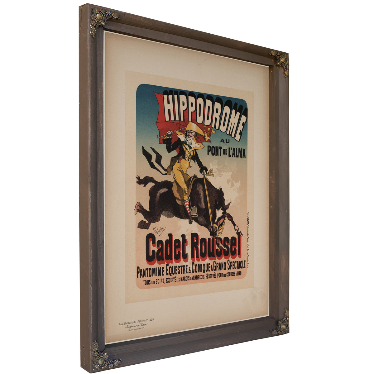 Hippodrome Au Pont de L Alma Cadet By Vintage Circus Posters