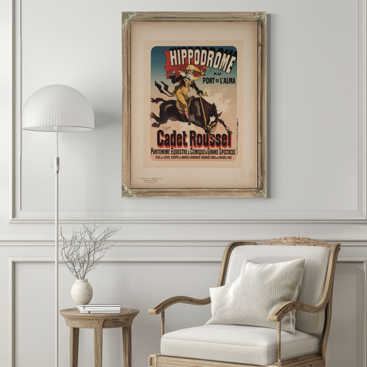 Hippodrome Au Pont de L Alma Cadet By Vintage Circus Posters