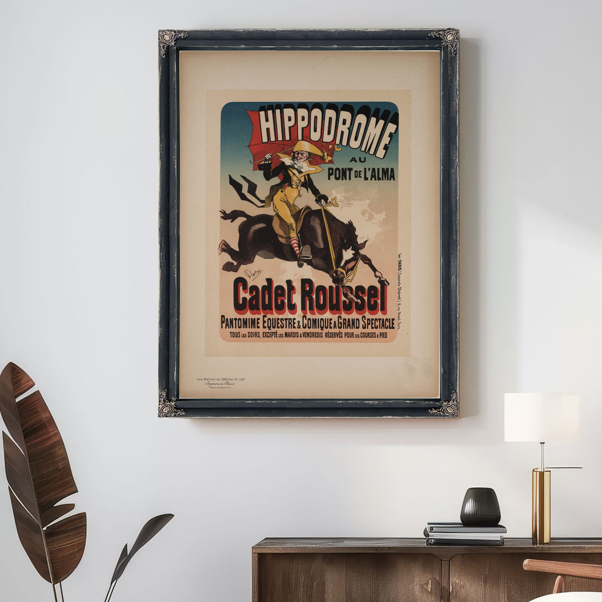 Hippodrome Au Pont de L Alma Cadet By Vintage Circus Posters