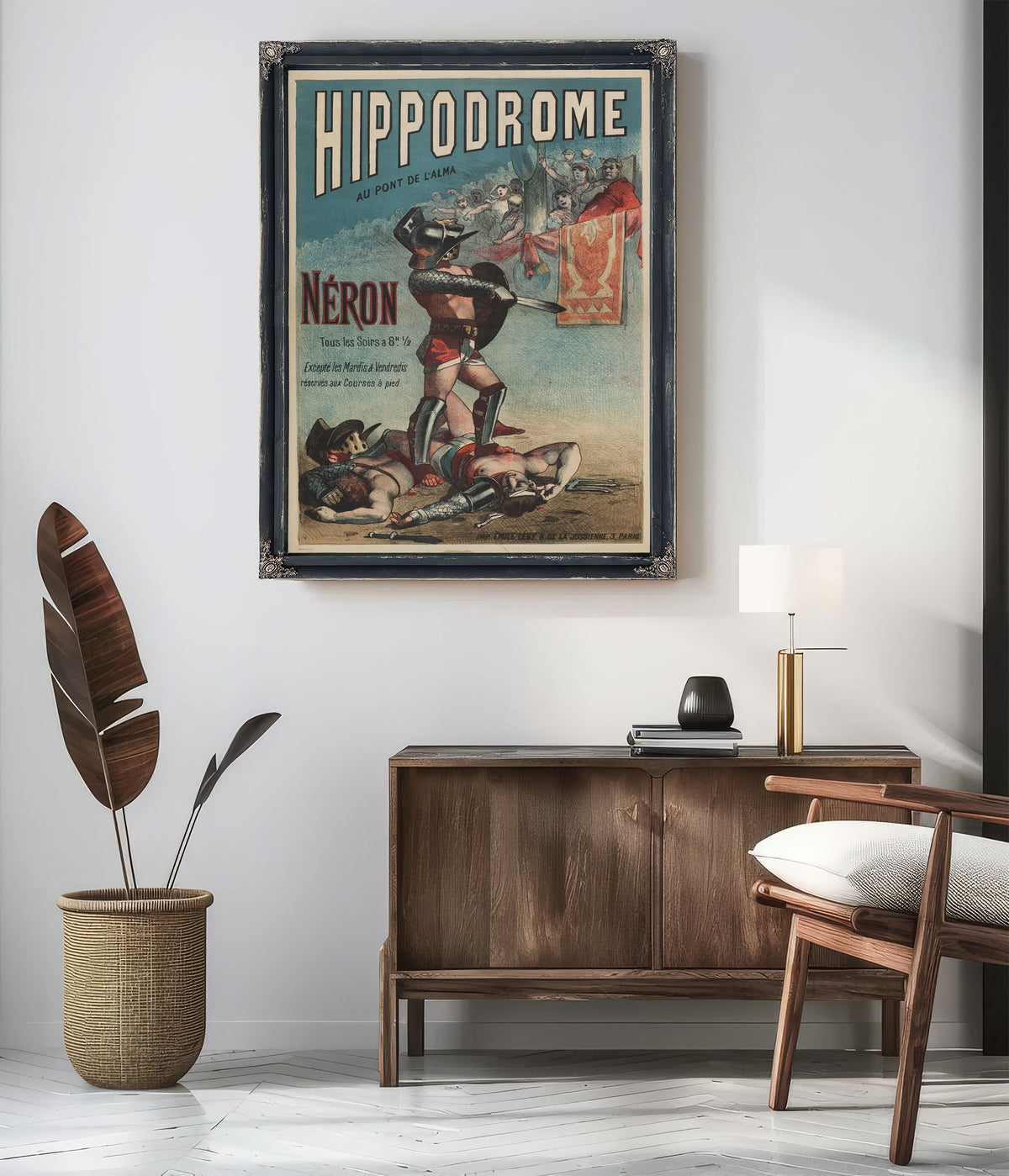 Hippodrome Au Pont de L Alma Neron By Vintage Circus Posters
