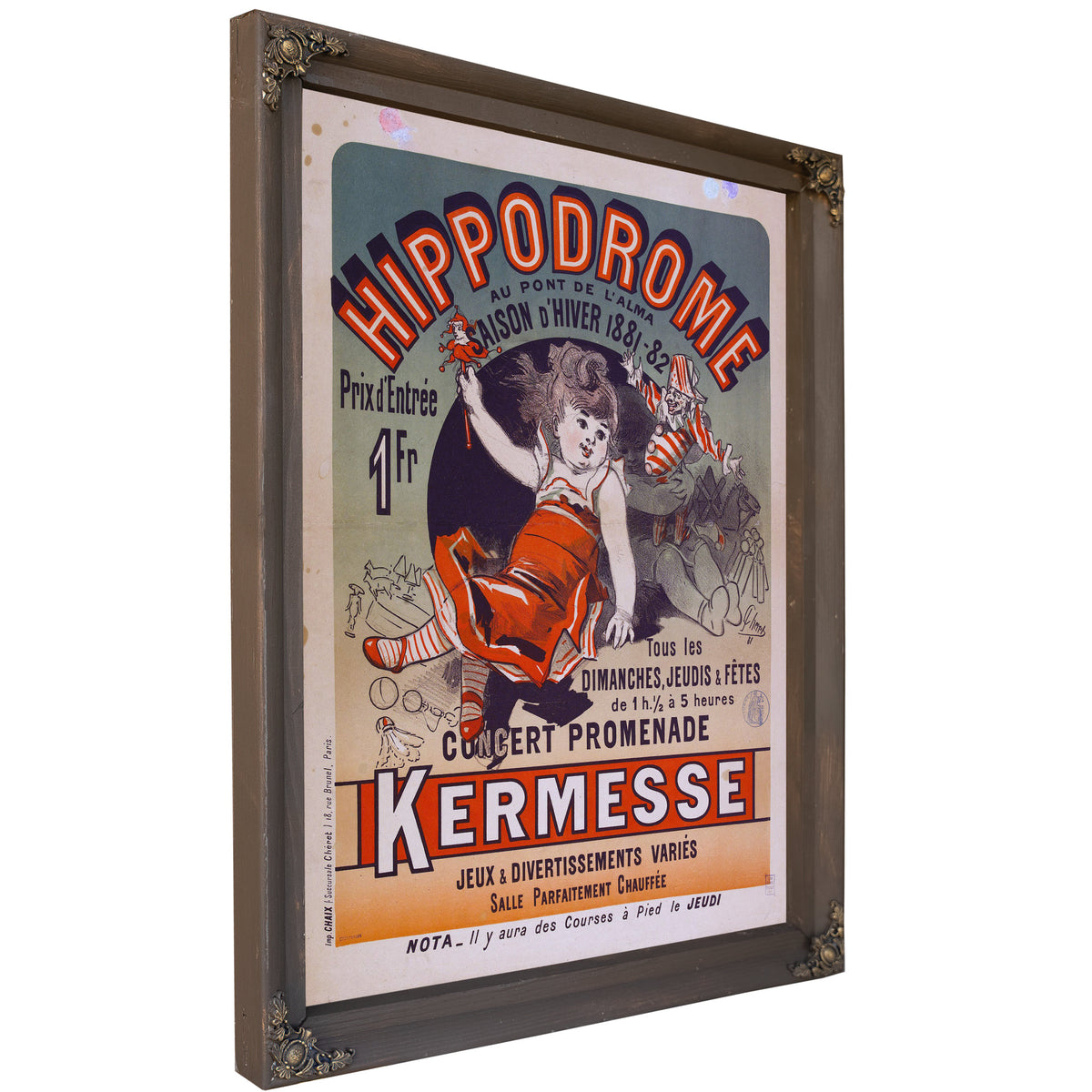 Hippodrome Au Pont de L Alma Saison D By Vintage Circus Posters