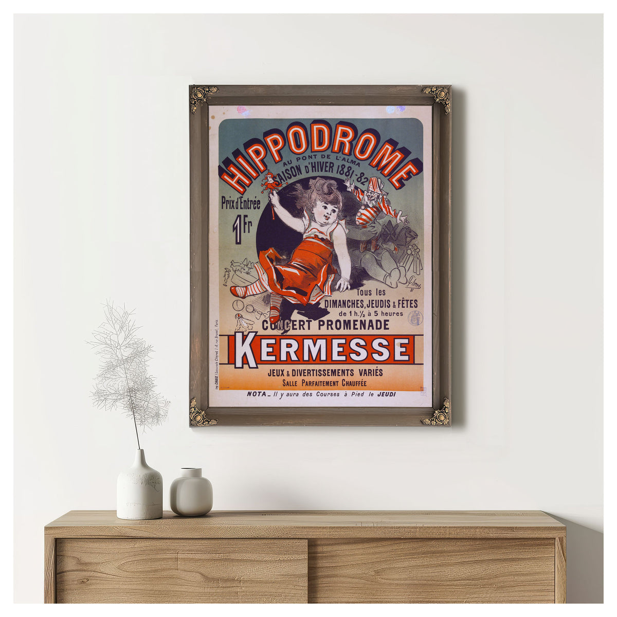 Hippodrome Au Pont de L Alma Saison D By Vintage Circus Posters