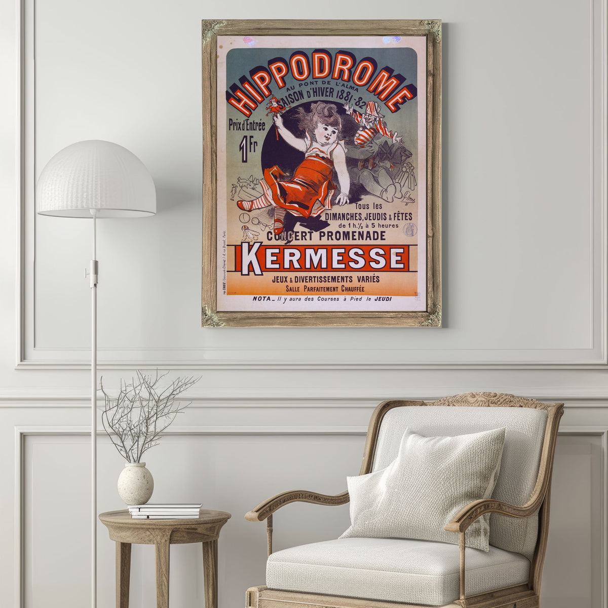 Hippodrome Au Pont de L Alma Saison D By Vintage Circus Posters