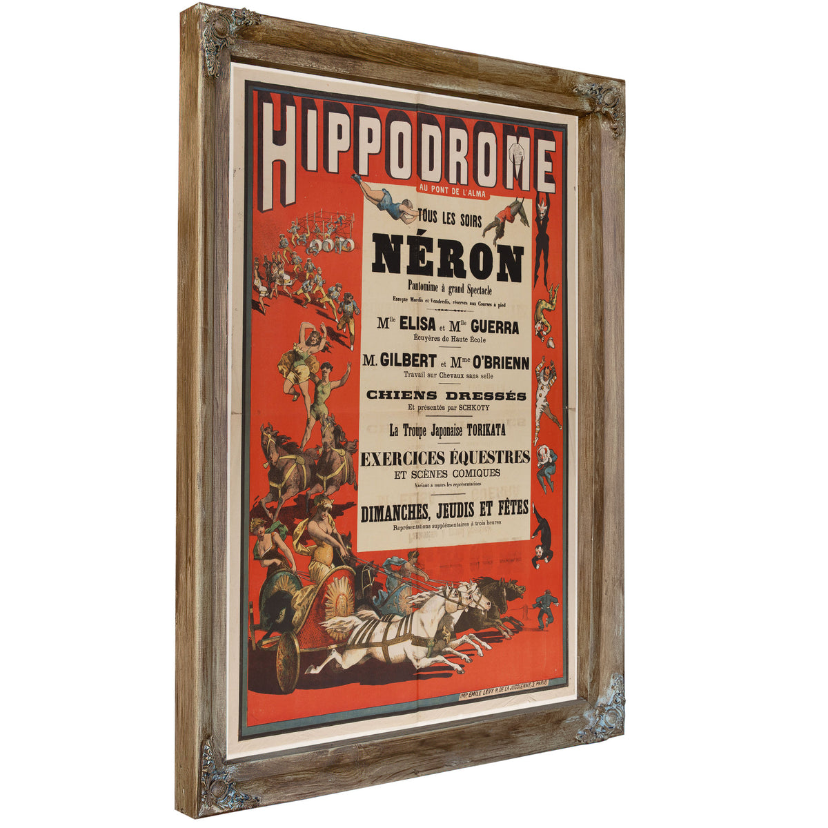 Hippodrome Au Pont de L Alma Tous Les By Vintage Circus Posters