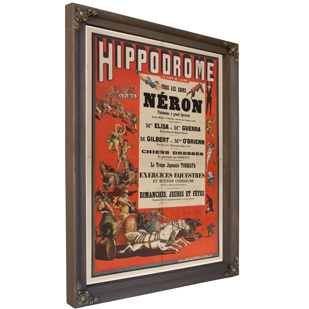 Hippodrome Au Pont de L Alma Tous Les By Vintage Circus Posters