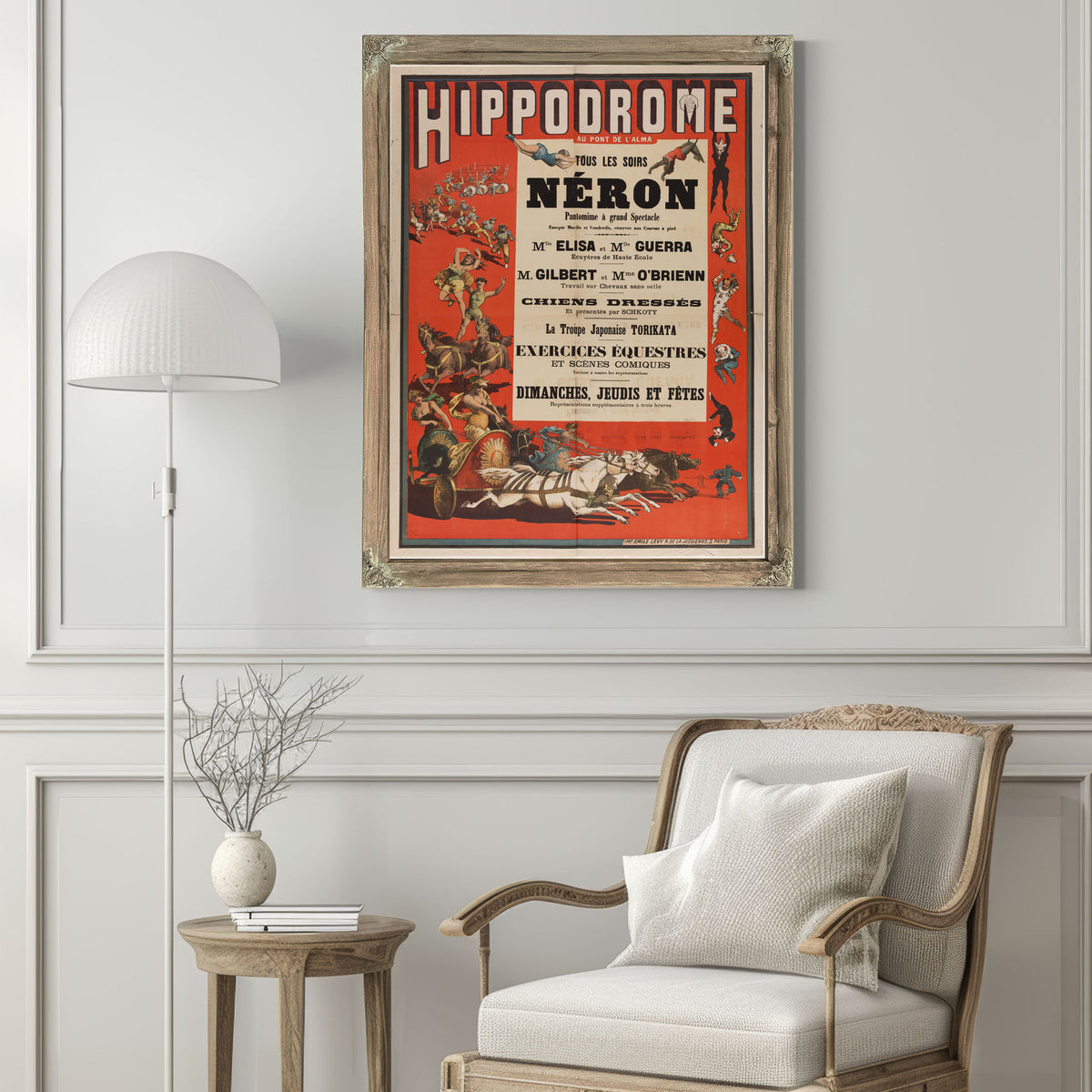 Hippodrome Au Pont de L Alma Tous Les By Vintage Circus Posters