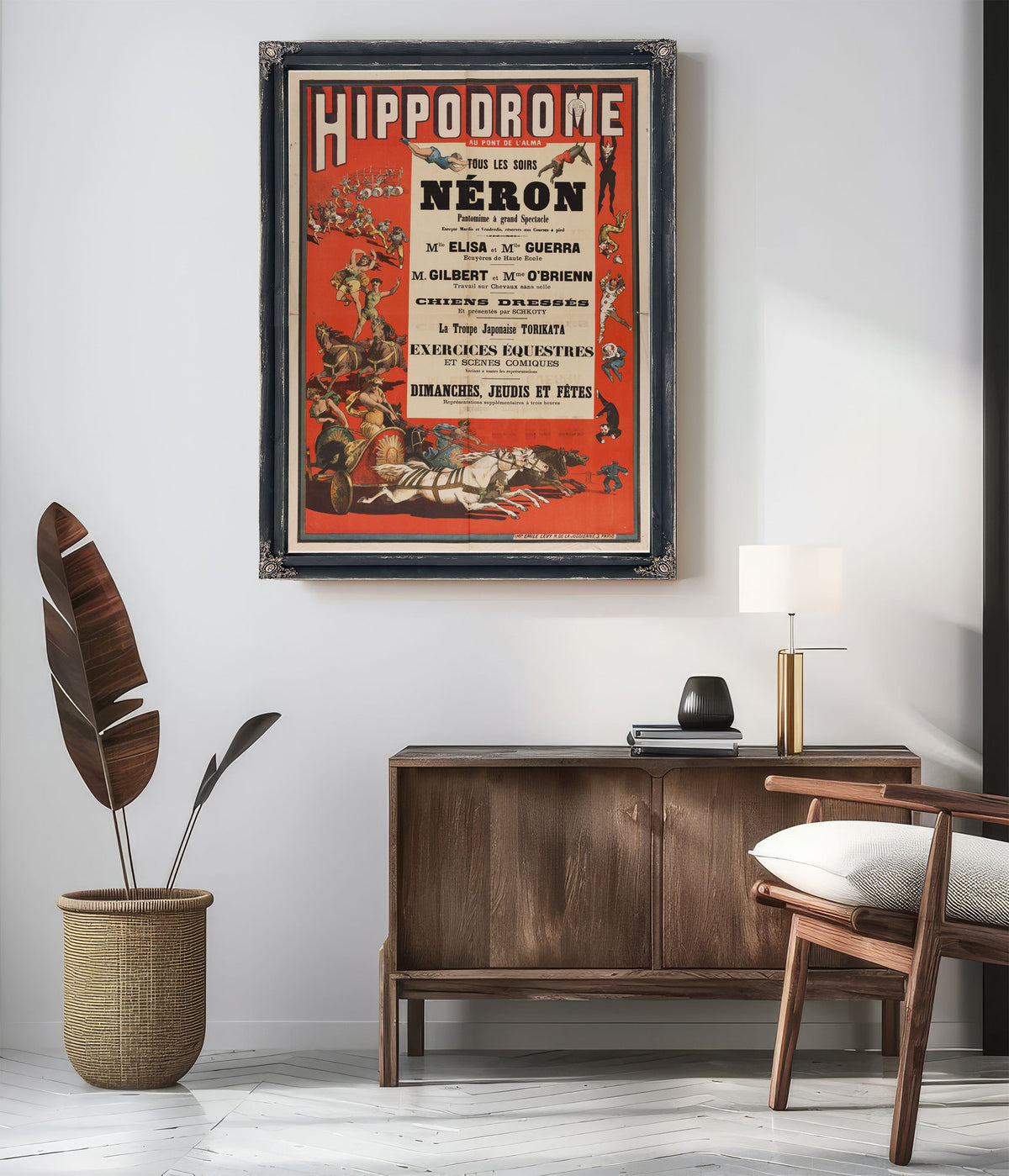 Hippodrome Au Pont de L Alma Tous Les By Vintage Circus Posters