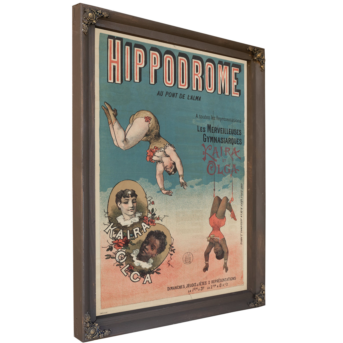Hippodrome Au Pont de L Alma Toutes By Vintage Circus Posters