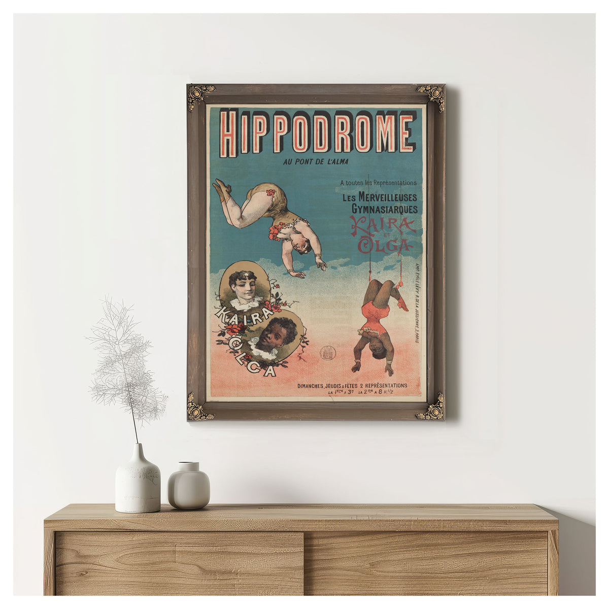 Hippodrome Au Pont de L Alma Toutes By Vintage Circus Posters