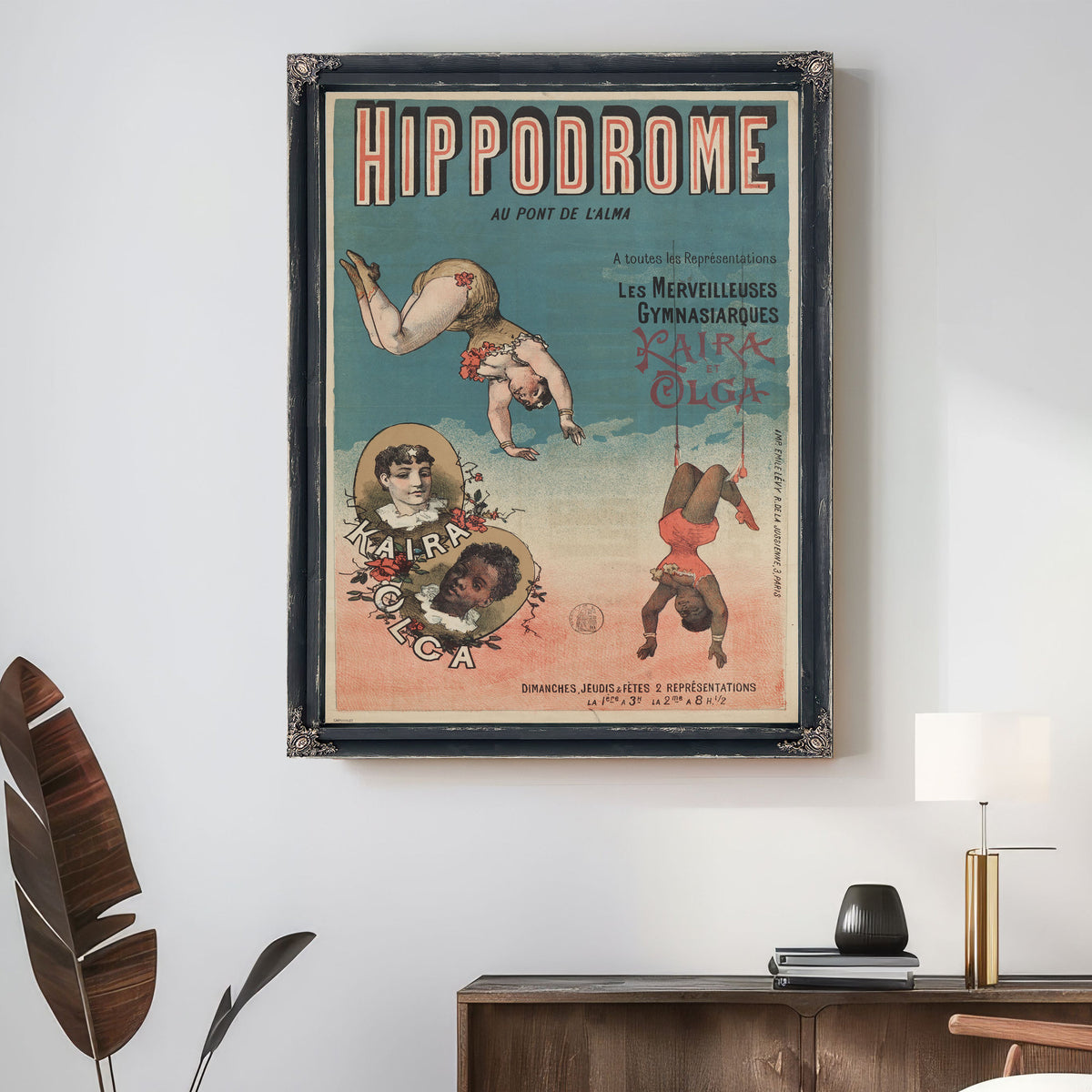 Hippodrome Au Pont de L Alma Toutes By Vintage Circus Posters