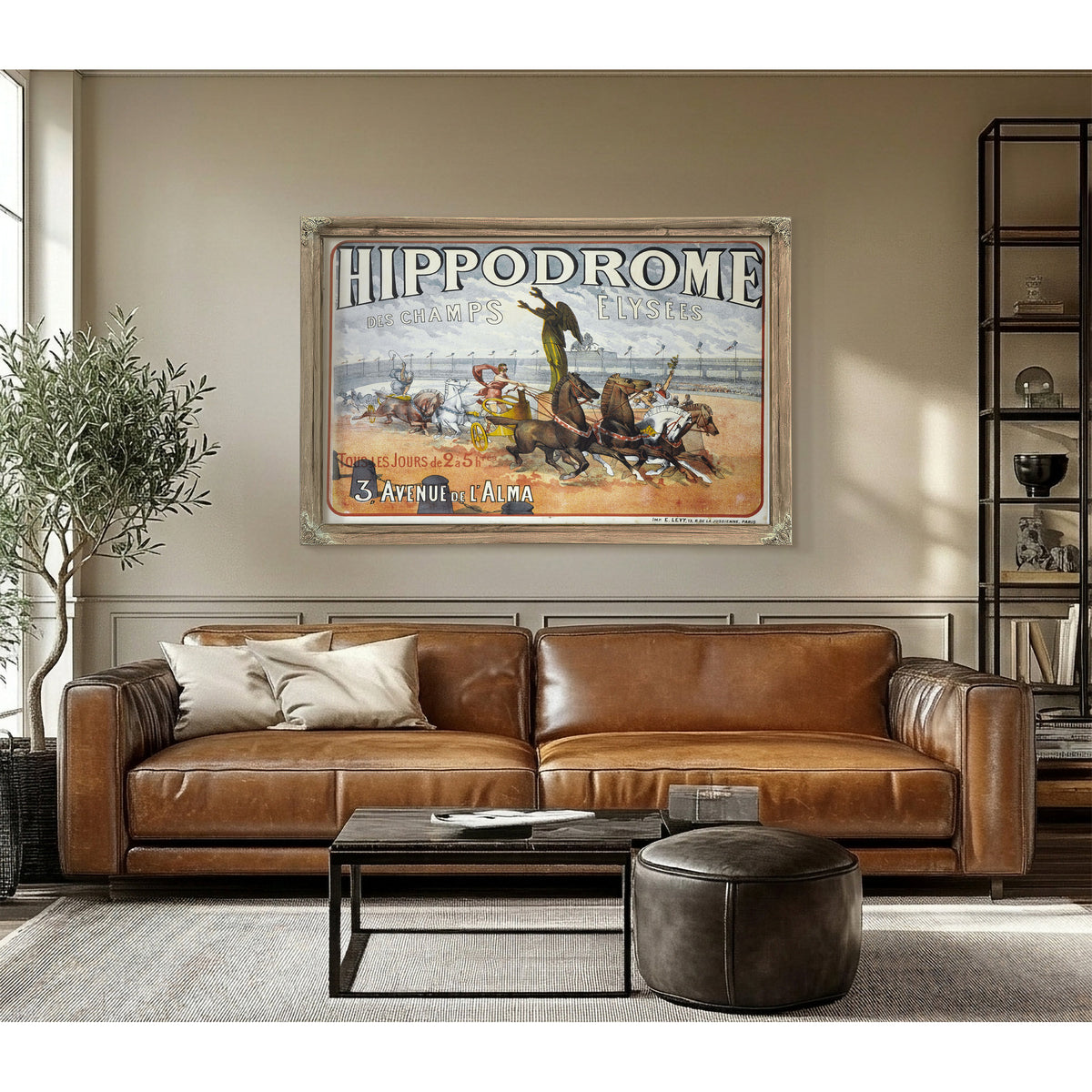 Hippodrome Des Champs Elysees Tous Les By Circus Posters New