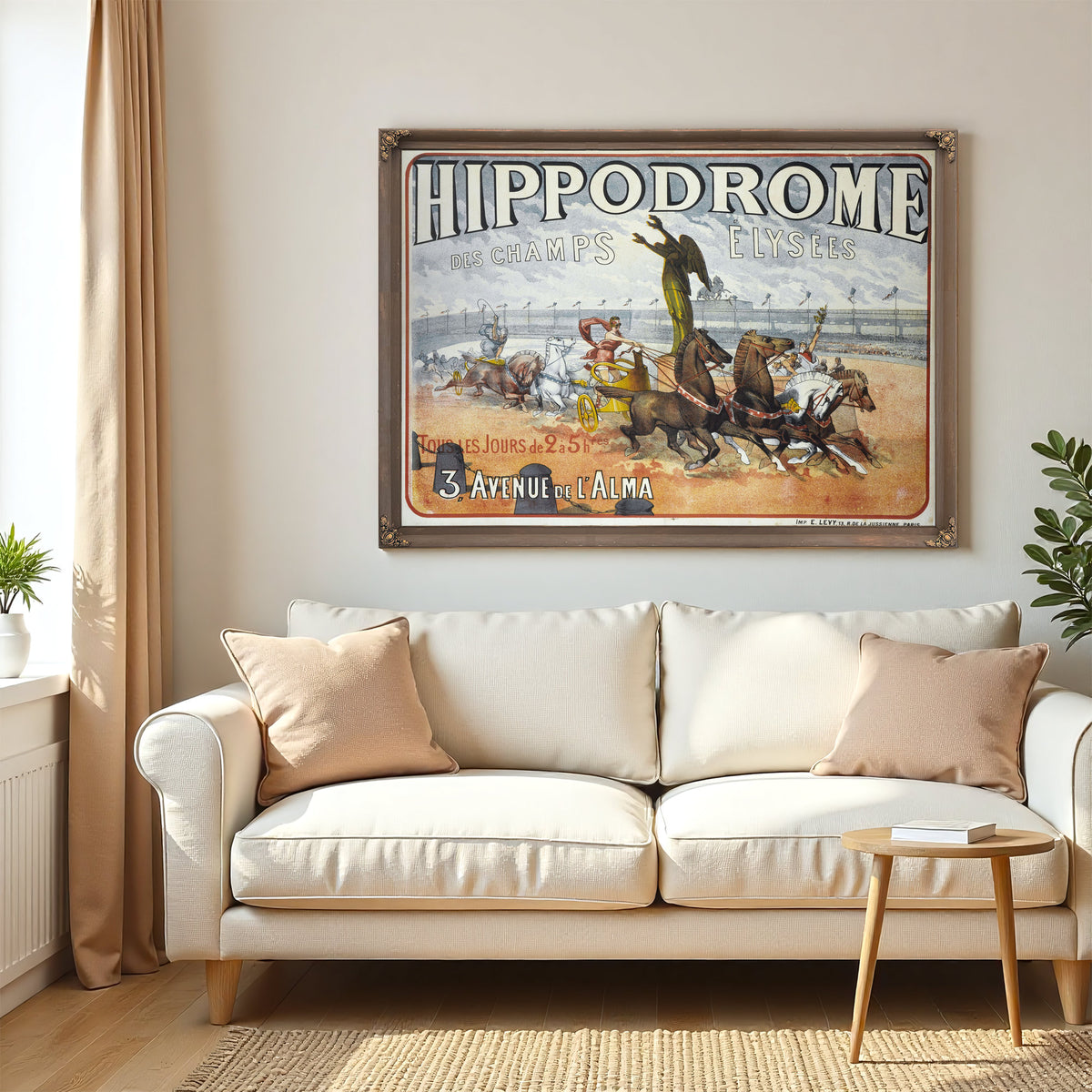 Hippodrome Des Champs Elysees Tous Les By Circus Posters New