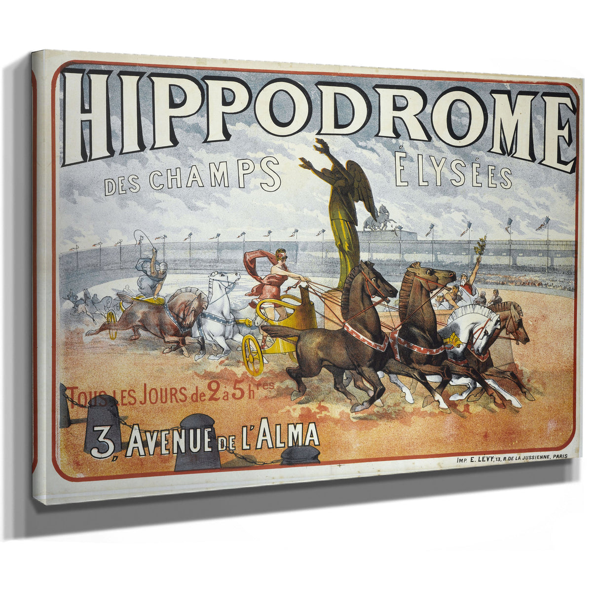 Hippodrome Des Champs Elysees Tous Les By Circus Posters New