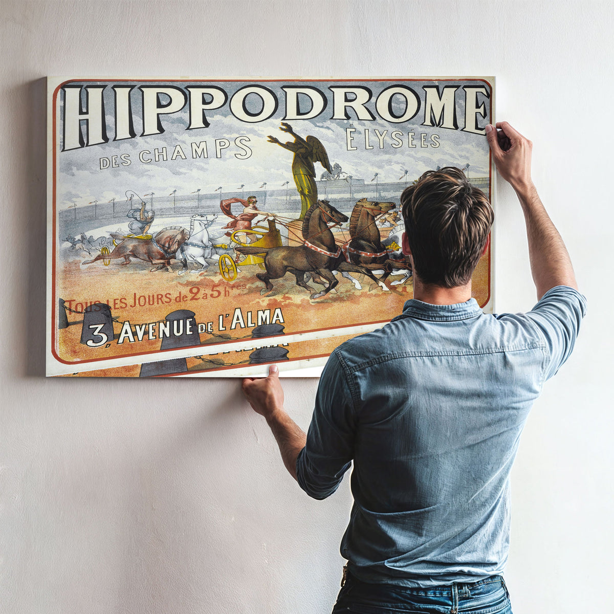 Hippodrome Des Champs Elysees Tous Les By Circus Posters New