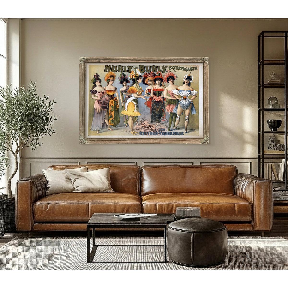 Hurly Burly Extravaganza Refined 02 By Circus Posters New