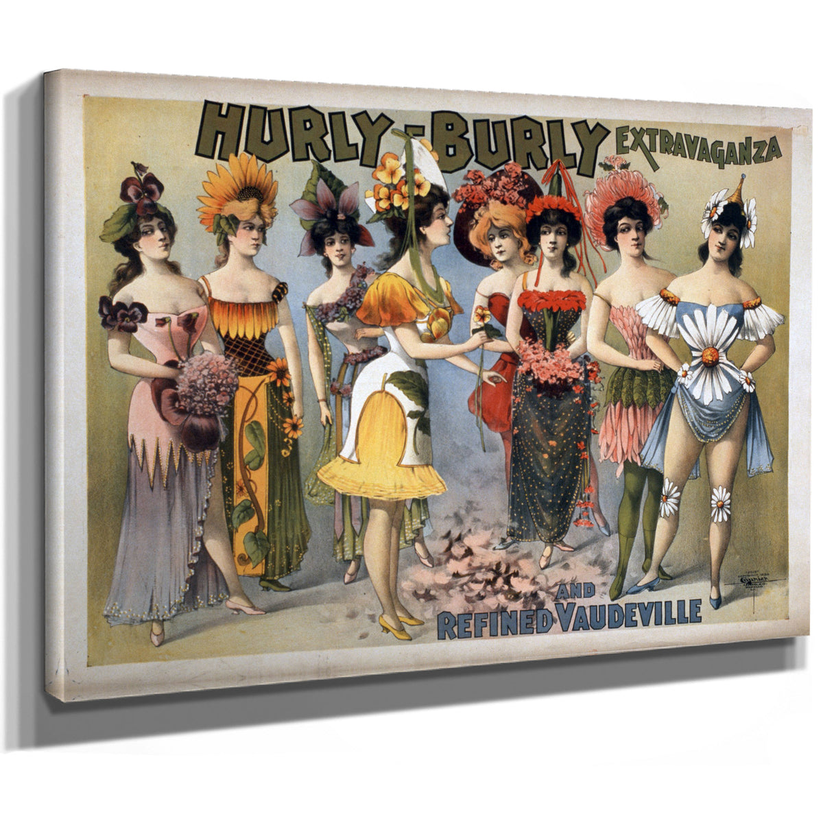 Hurly Burly Extravaganza Refined 02 By Circus Posters New