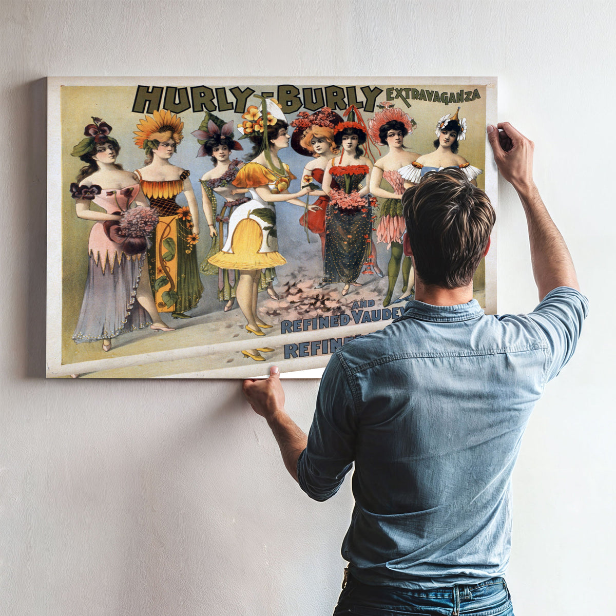 Hurly Burly Extravaganza Refined 02 By Circus Posters New