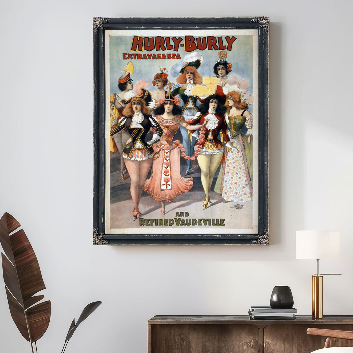Hurly Burly Extravaganza Refined 03 By Vintage Circus Posters