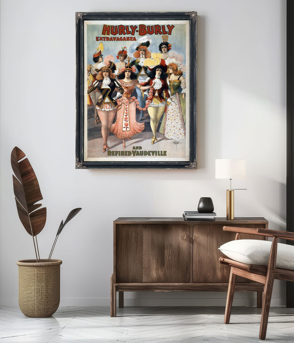 Hurly Burly Extravaganza Refined 03 By Vintage Circus Posters