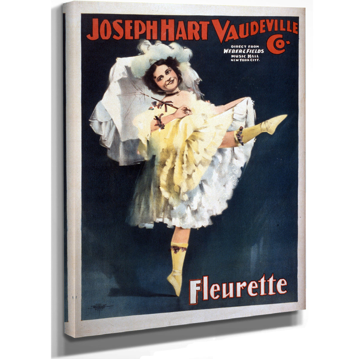Joseph Hart Vaudeville Co Direct Weber 02 By Vintage Circus Posters