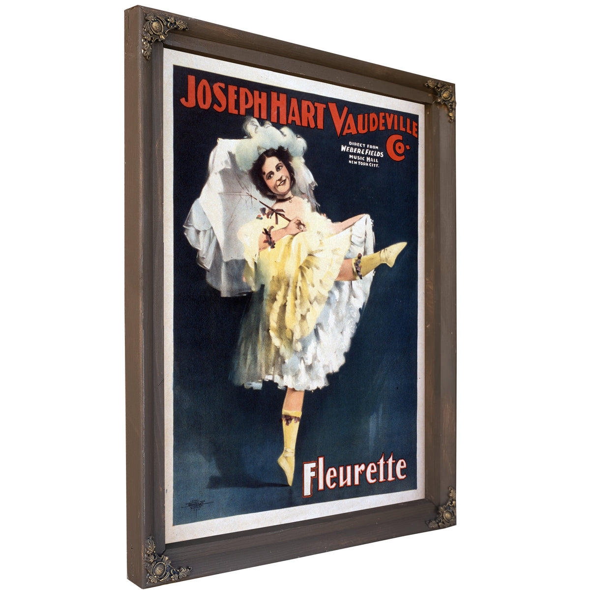 Joseph Hart Vaudeville Co Direct Weber 02 By Vintage Circus Posters