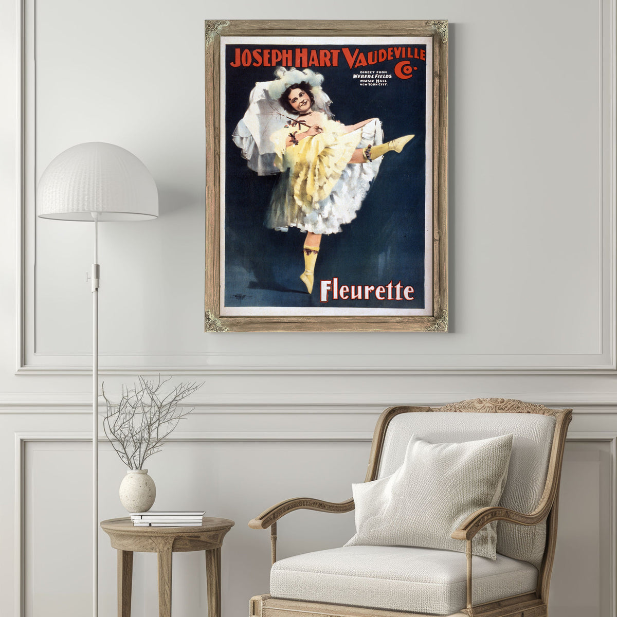 Joseph Hart Vaudeville Co Direct Weber 02 By Vintage Circus Posters