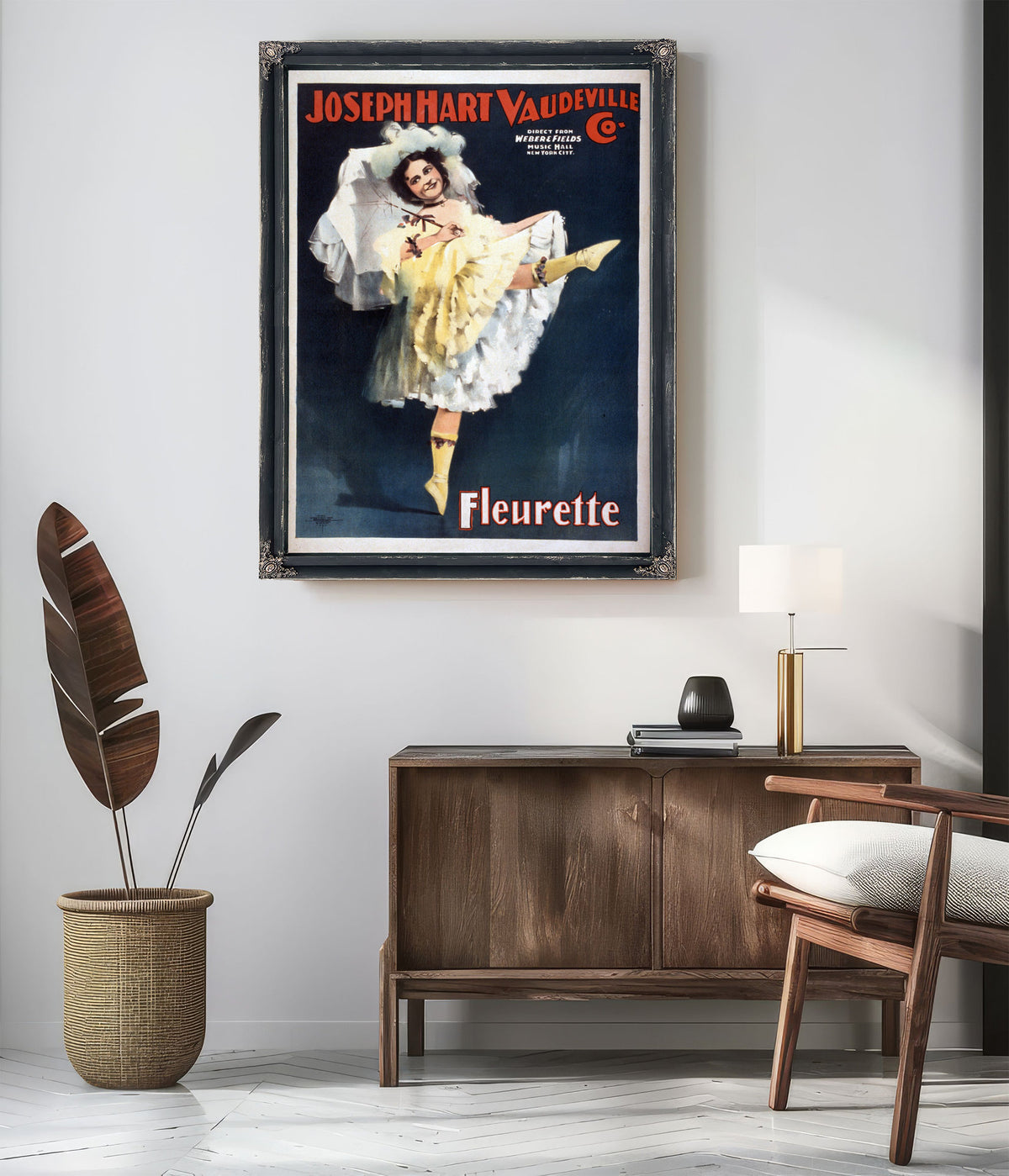 Joseph Hart Vaudeville Co Direct Weber 02 By Vintage Circus Posters
