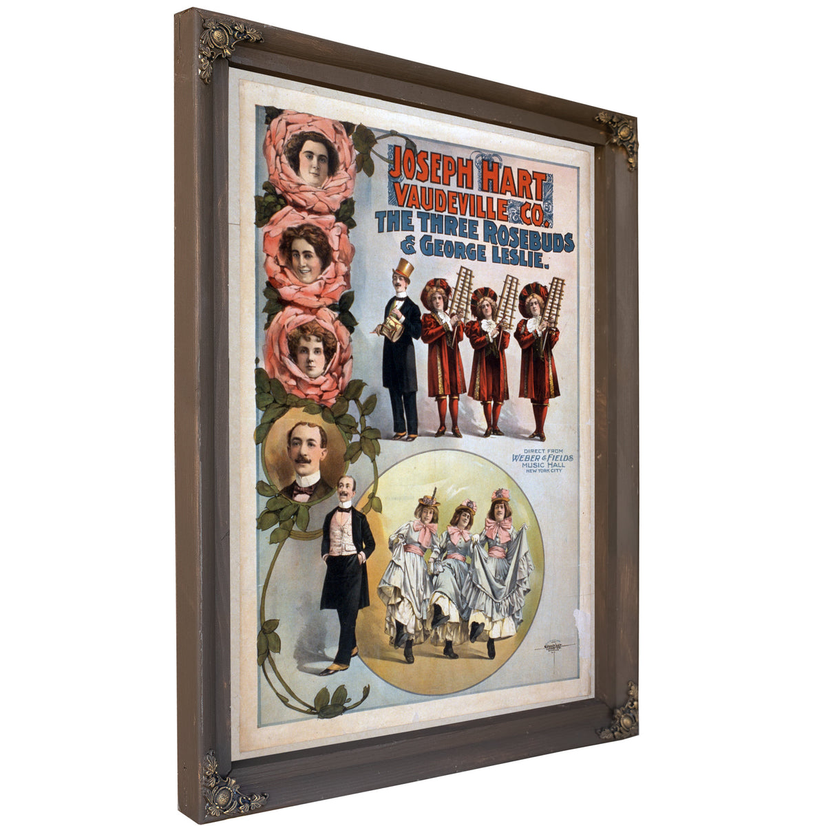Joseph Hart Vaudeville Co Direct Weber 03 By Vintage Circus Posters