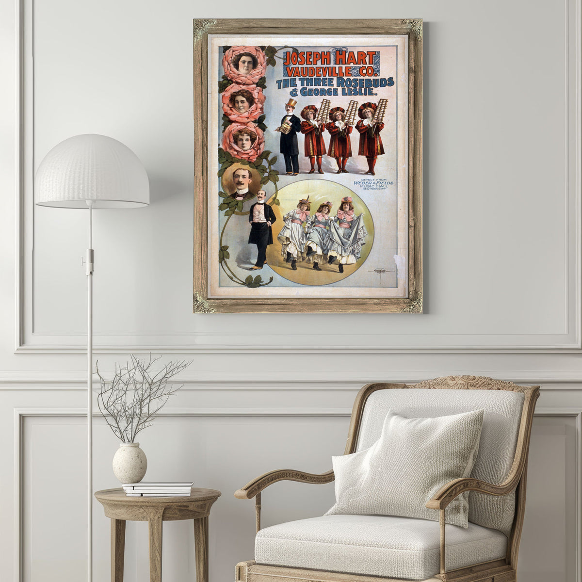 Joseph Hart Vaudeville Co Direct Weber 03 By Vintage Circus Posters