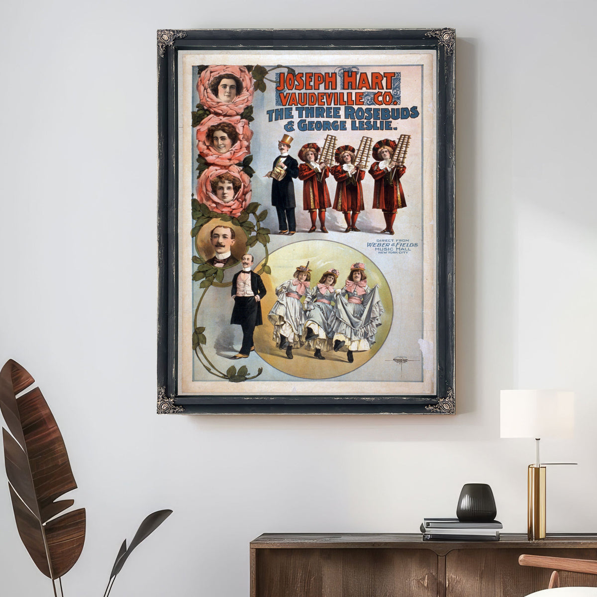 Joseph Hart Vaudeville Co Direct Weber 03 By Vintage Circus Posters