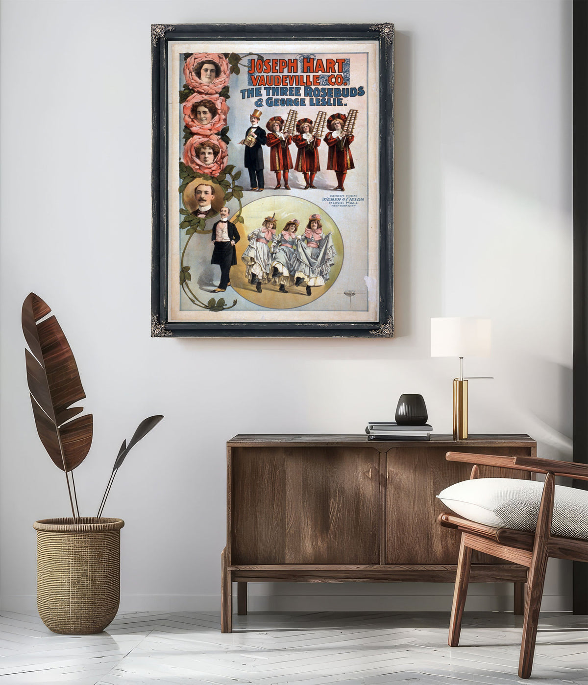 Joseph Hart Vaudeville Co Direct Weber 03 By Vintage Circus Posters