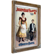 Joseph Hart Vaudeville Co Direct Weber 04 By Vintage Circus Posters