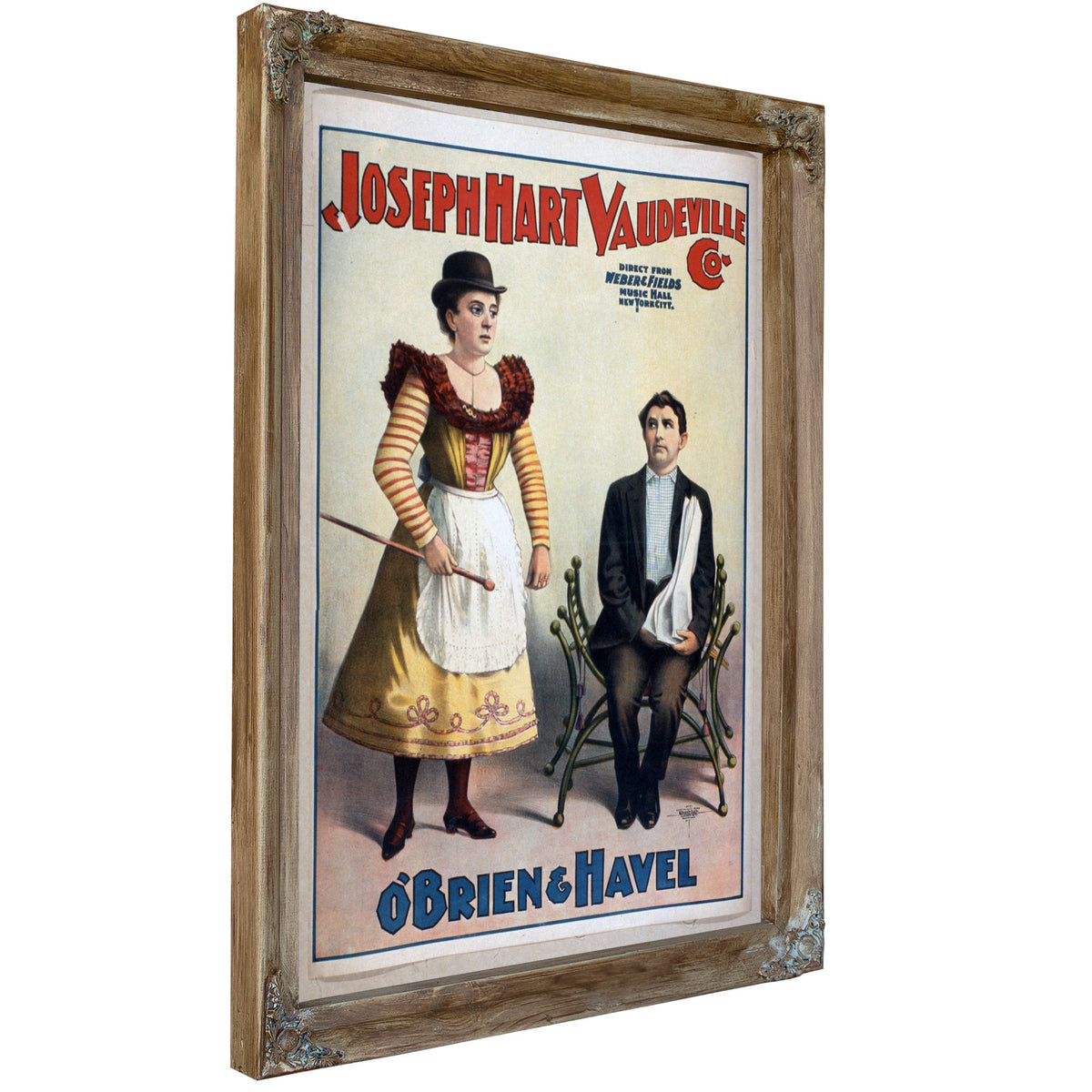 Joseph Hart Vaudeville Co Direct Weber 04 By Vintage Circus Posters