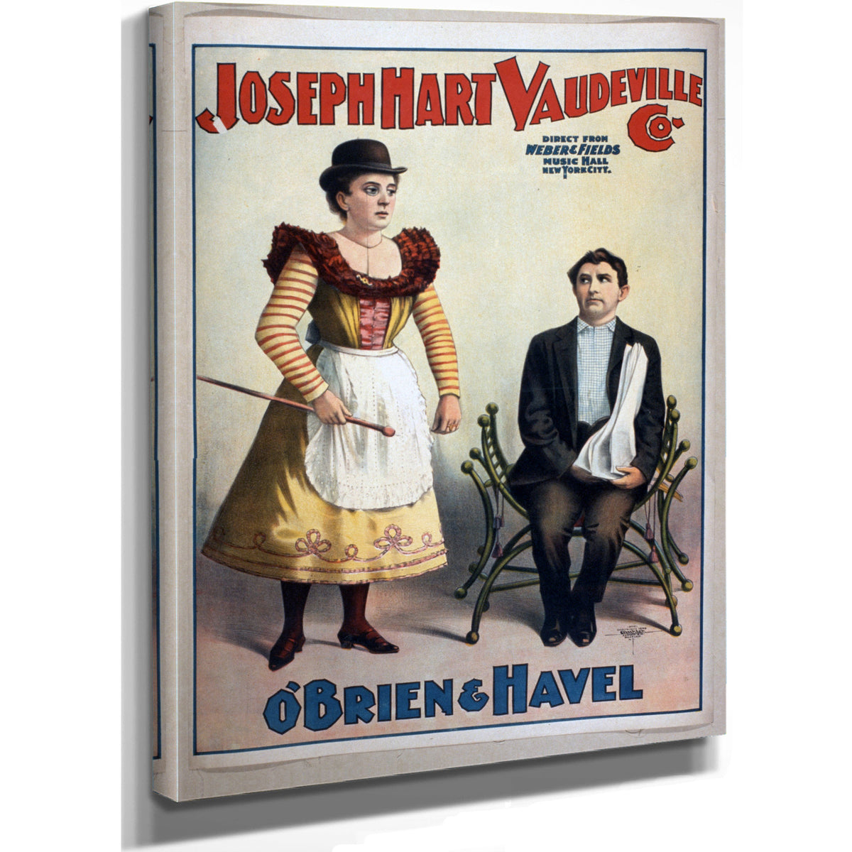 Joseph Hart Vaudeville Co Direct Weber 04 By Vintage Circus Posters