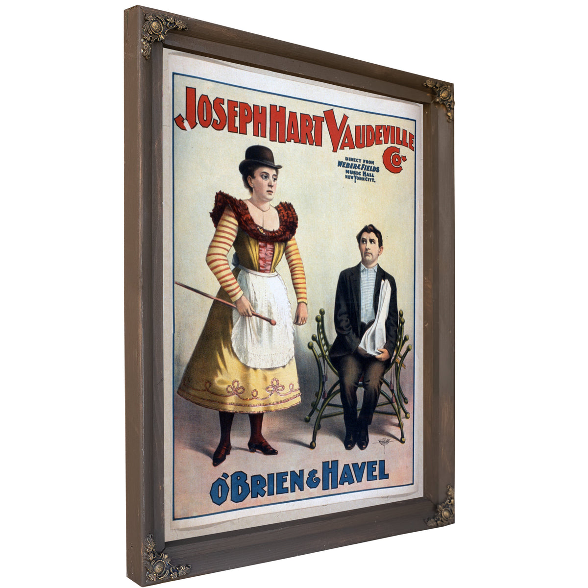 Joseph Hart Vaudeville Co Direct Weber 04 By Vintage Circus Posters
