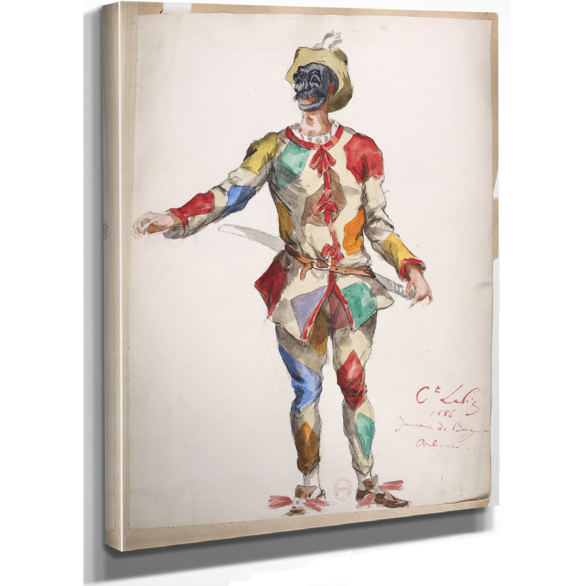 Les Jumeaux de Bergame By Vintage Circus Posters
