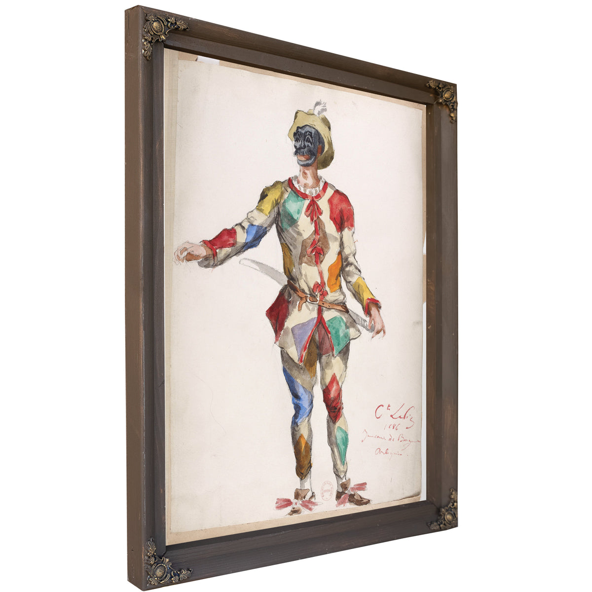 Les Jumeaux de Bergame By Vintage Circus Posters