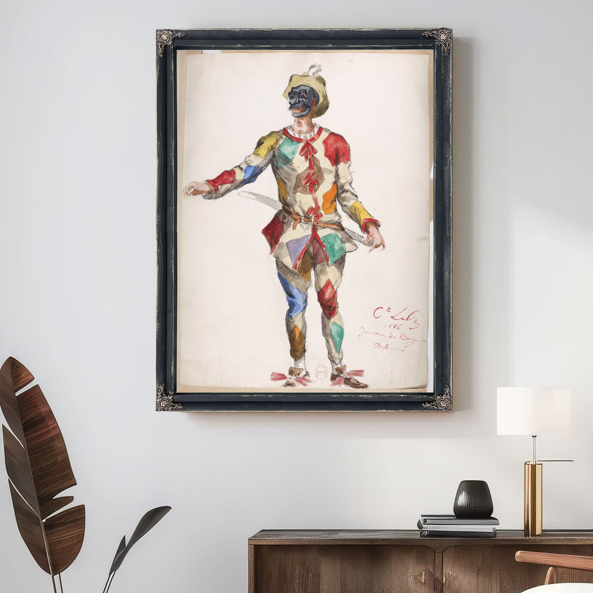 Les Jumeaux de Bergame By Vintage Circus Posters