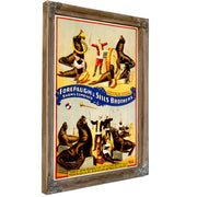 Marvelously Trained Sea Lions Seals By Vintage Circus Posters