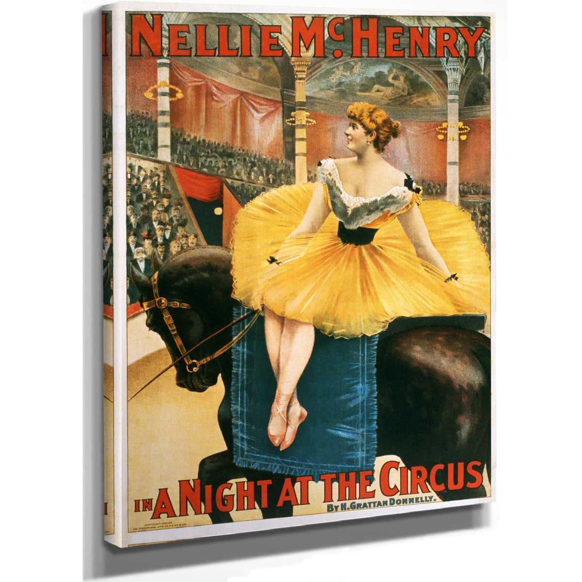 Nellie Mchenry a Night the Circus By Vintage Circus Posters