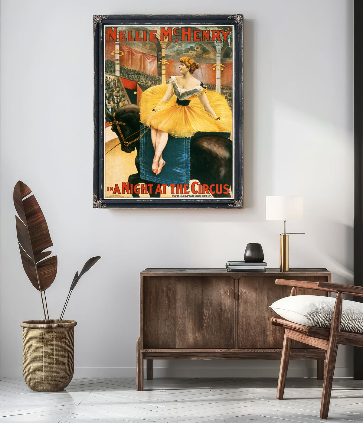 Nellie Mchenry a Night the Circus By Vintage Circus Posters