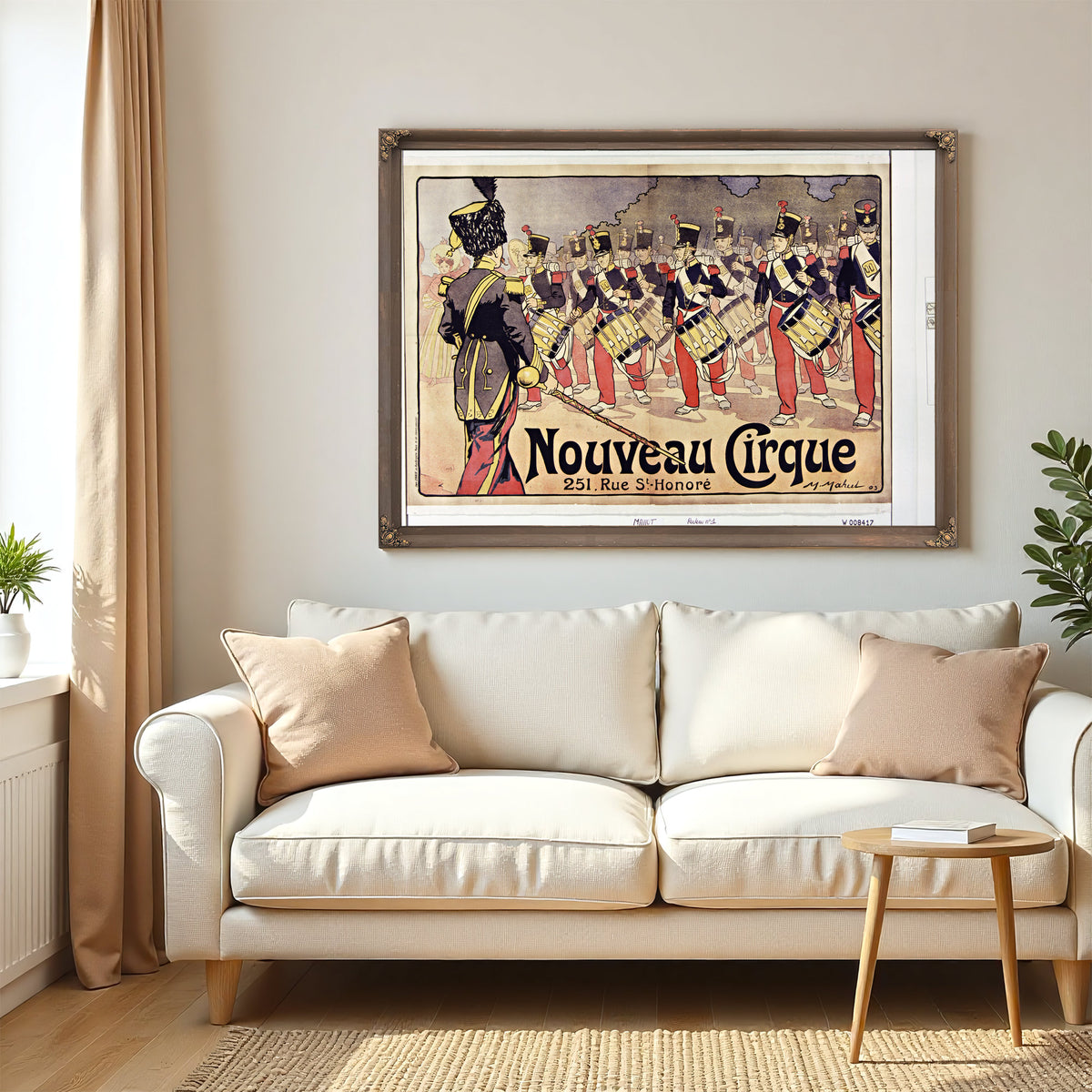 Nouveau Cirque Affiche M Mahut By Circus Posters New