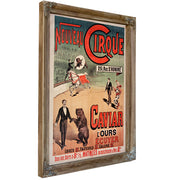 Nouveau Cirque Caviar L Ours Eucuyer By Vintage Circus Posters