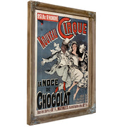 Nouveau Cirque la Noce de Chocolat By Vintage Circus Posters