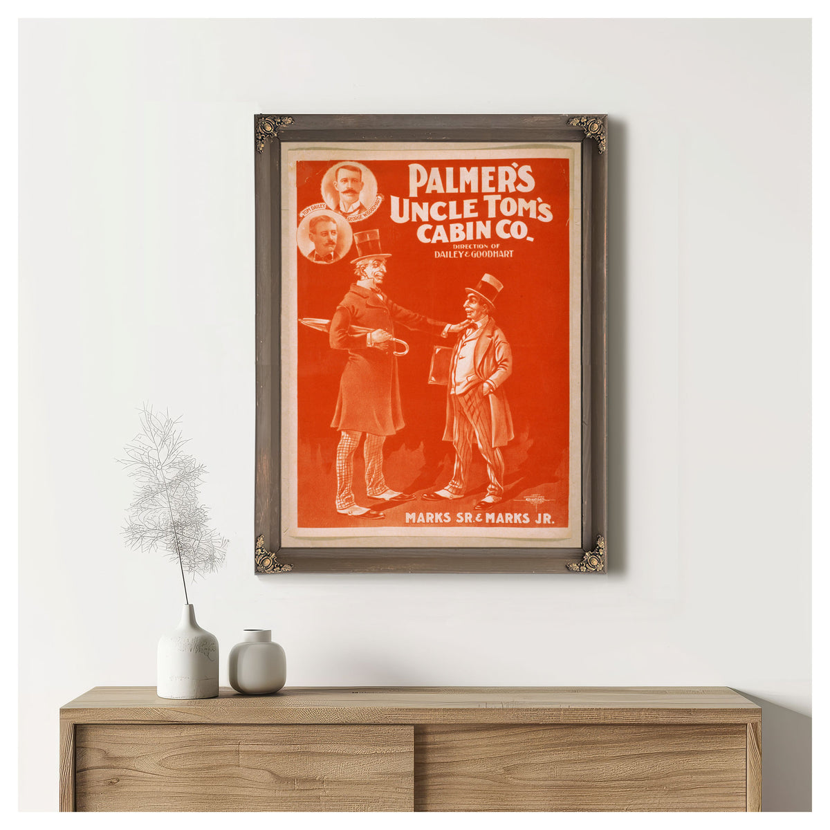 Palmer S Uncle Tom S Cabin Co 2 By Vintage Circus Posters
