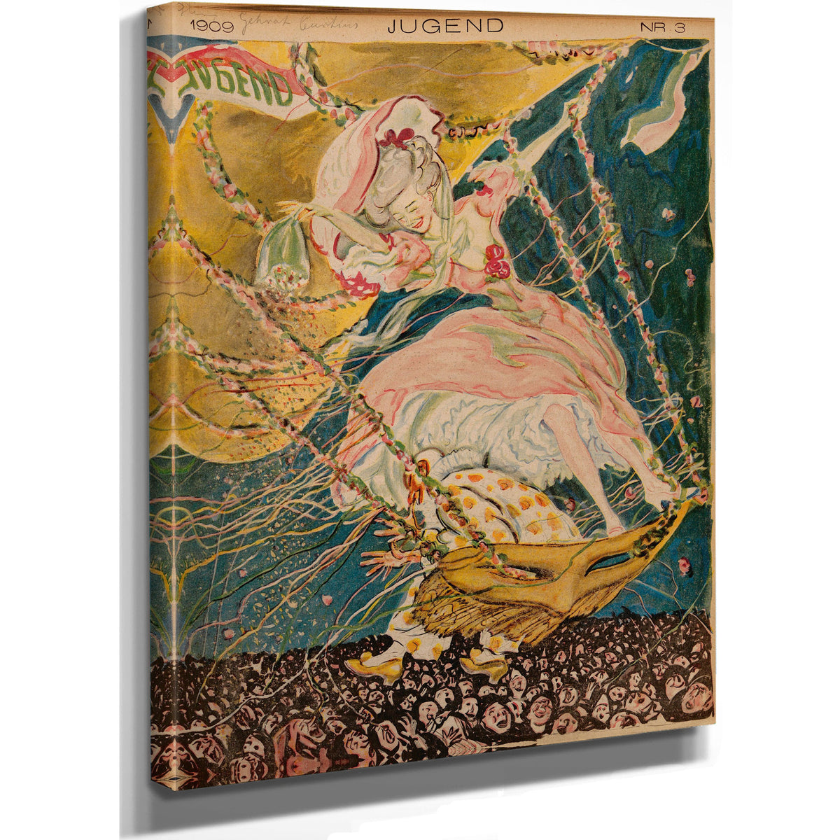 Paul Rieth Jugend Nr 03 1909 By Vintage Circus Posters