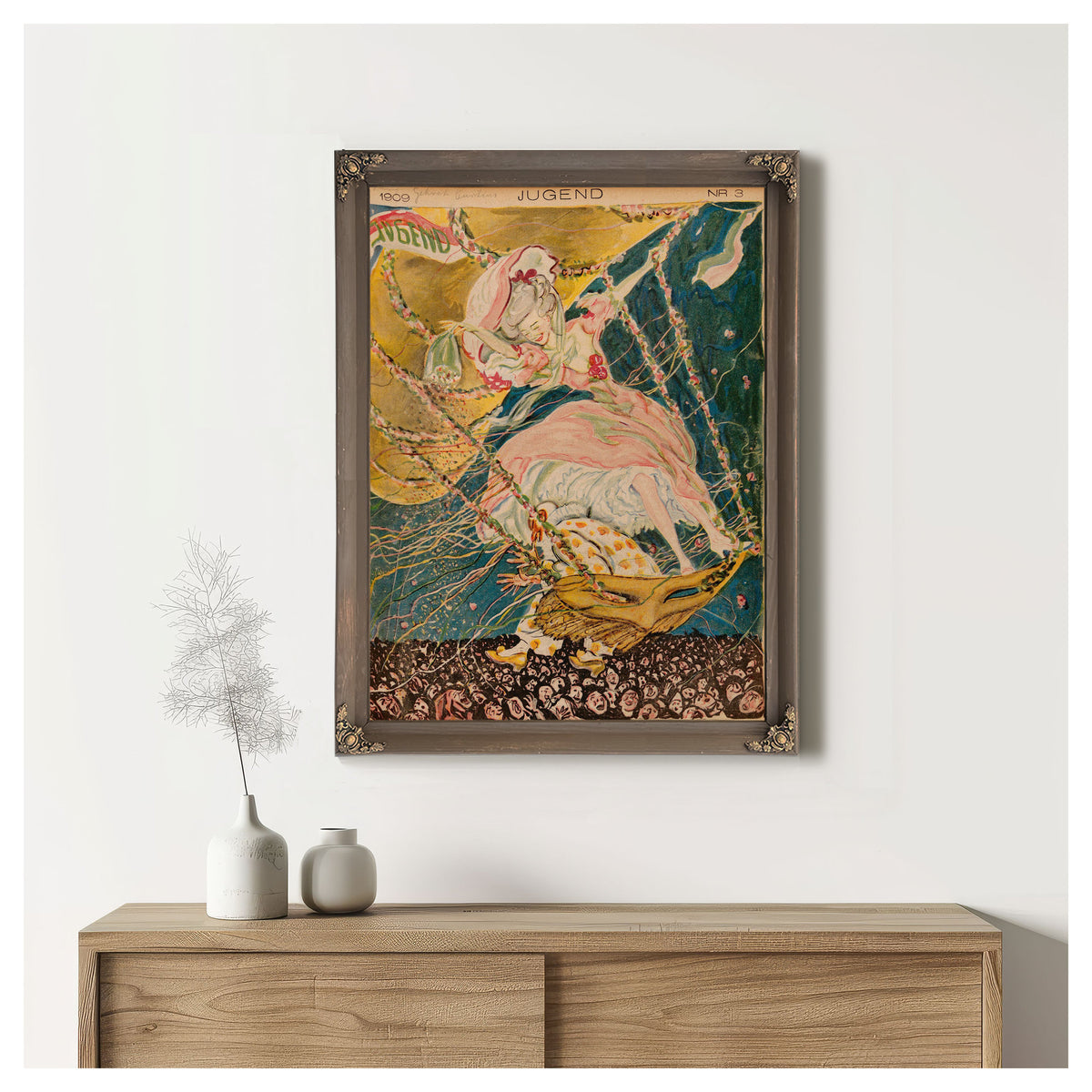 Paul Rieth Jugend Nr 03 1909 By Vintage Circus Posters