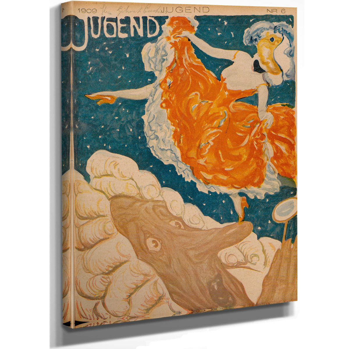 Paul Rieth Jugend Nr 06 1909 By Vintage Circus Posters