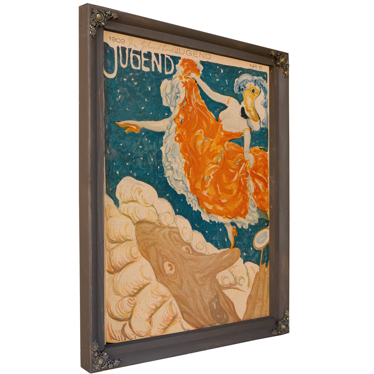 Paul Rieth Jugend Nr 06 1909 By Vintage Circus Posters